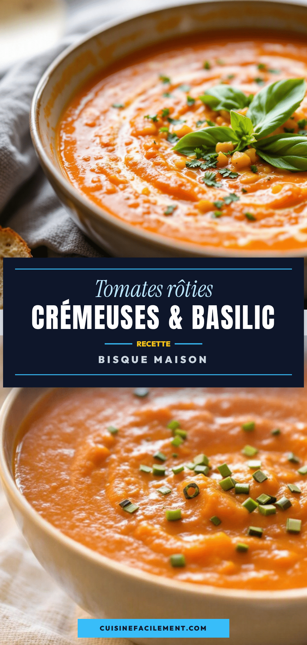 bisque de tomates rôties à mettre en conserve recipe