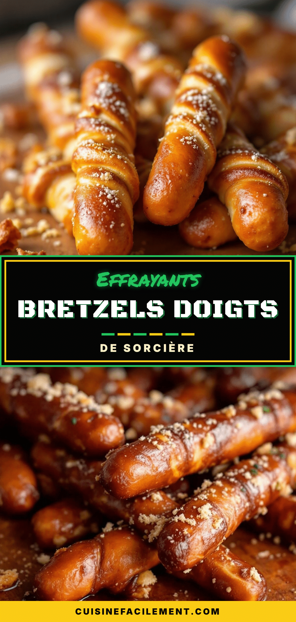 bretzels doigts de sorcière recipe