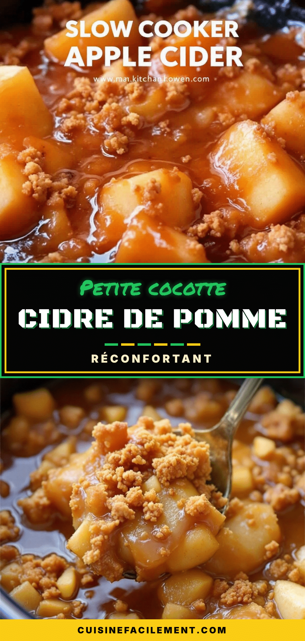 cidre de pomme à la mijoteuse recipe