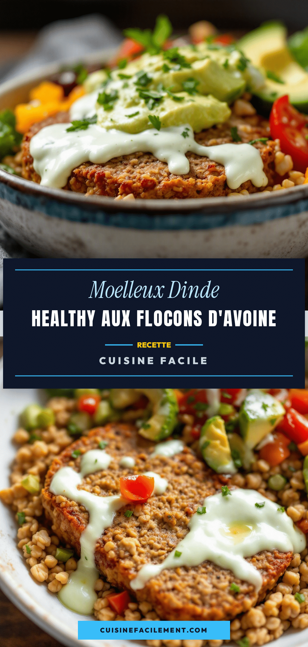 moelleux de dinde healthy aux flocons davoine recipe