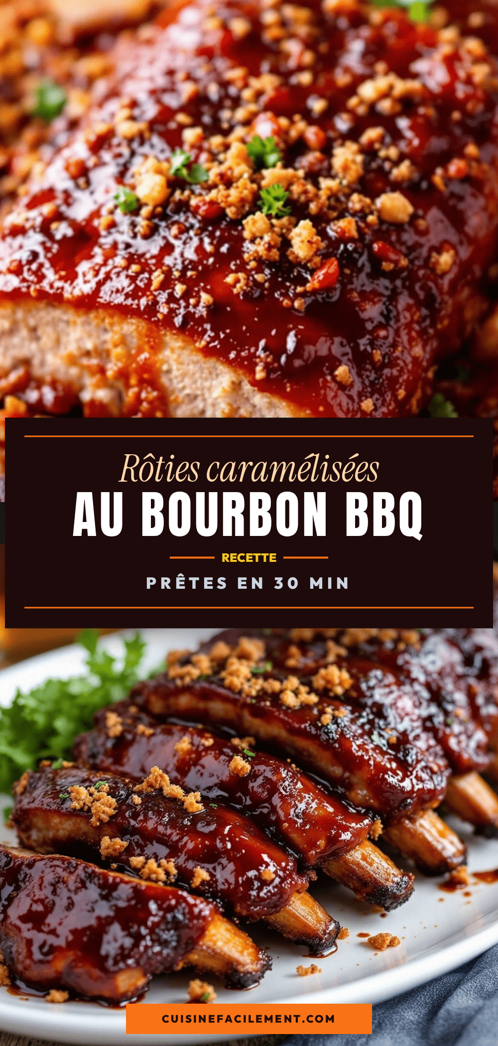 parfaites rôties caramélisées au bourbon bbq recipe