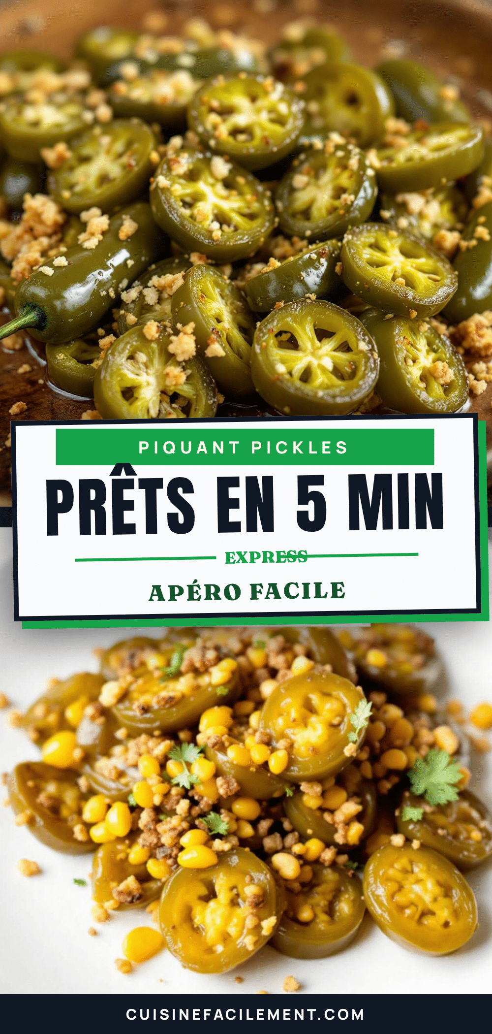 pickles rapides maison recipe