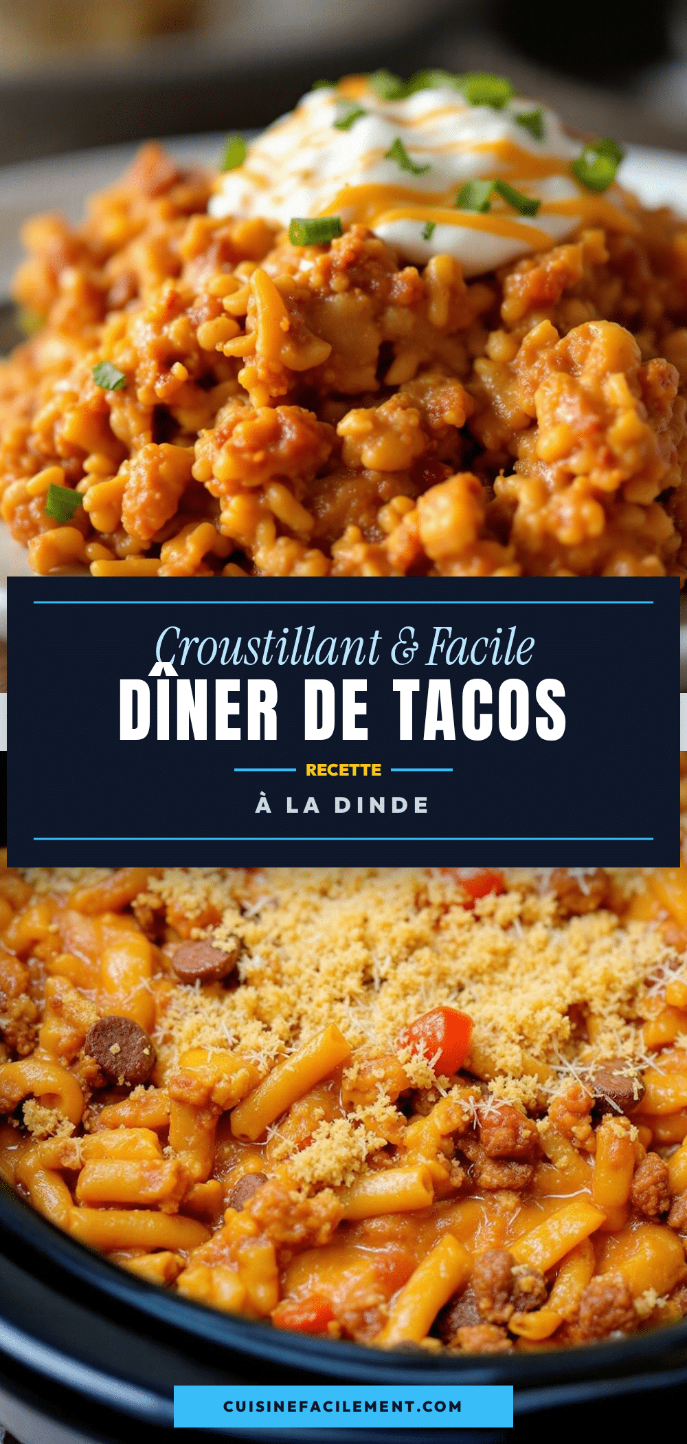 tacos à la dinde à la mijoteuse recipe