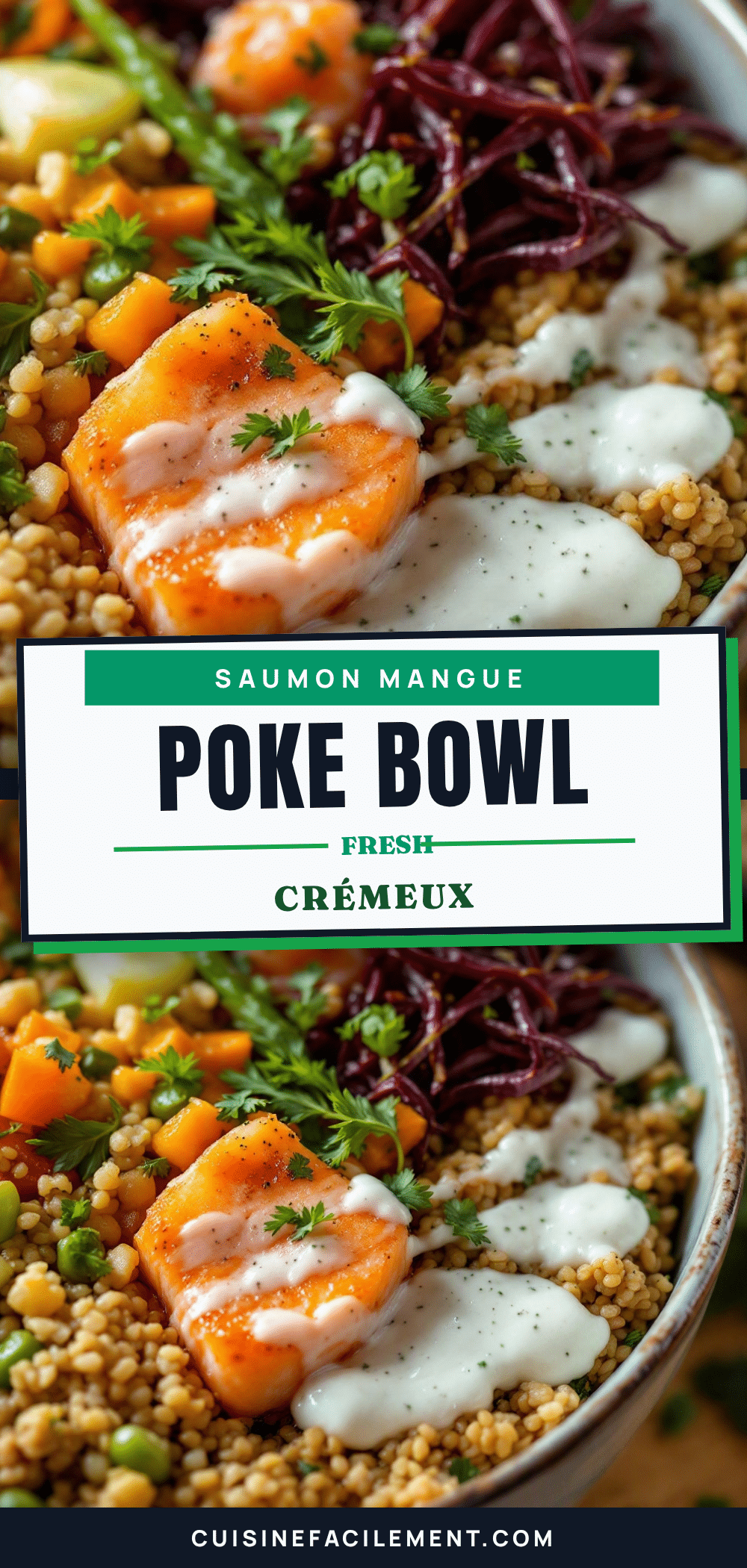 bowl saumon mangue edamame recipe