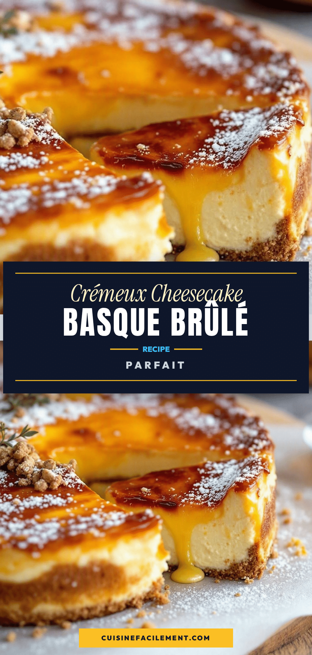 cheesecake basque brûlé recipe