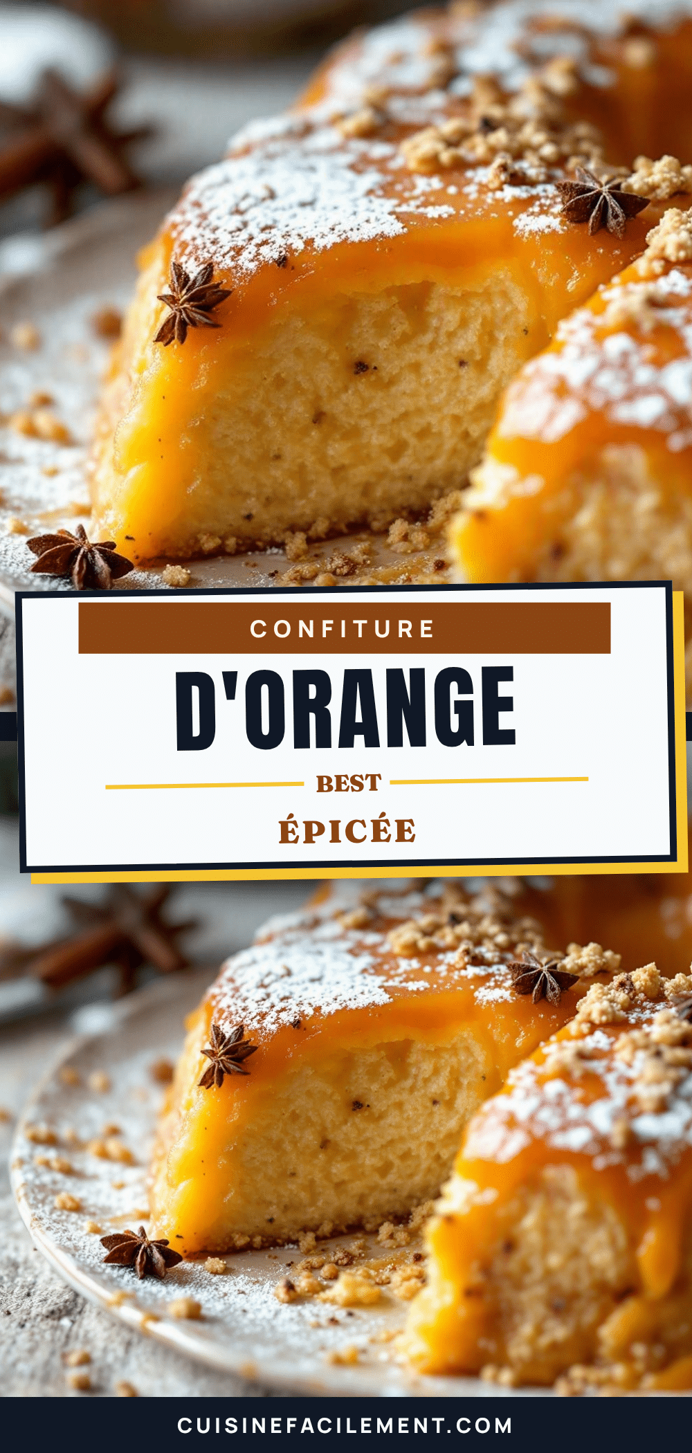 confiture orange cannelle recipe