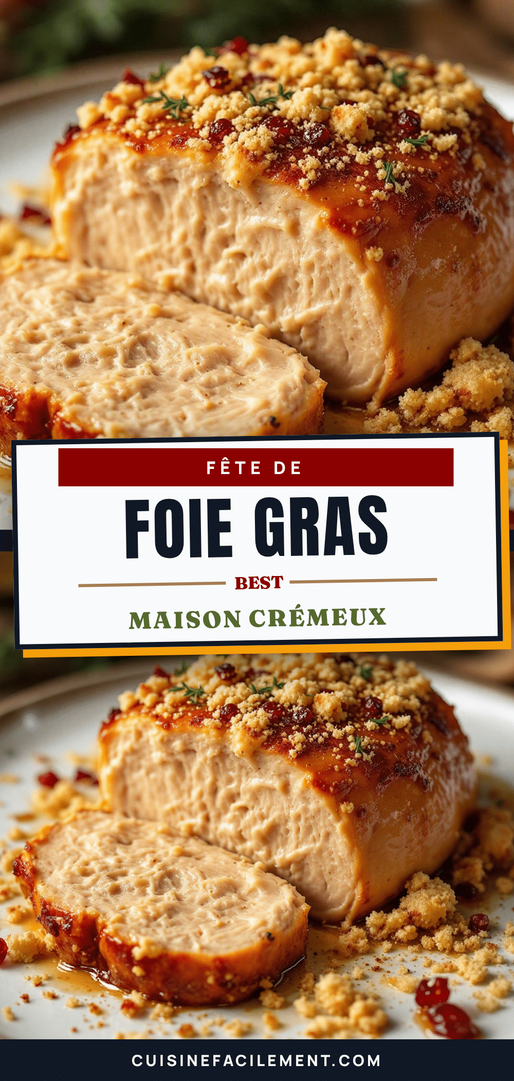 foie gras maison crémeux recipe