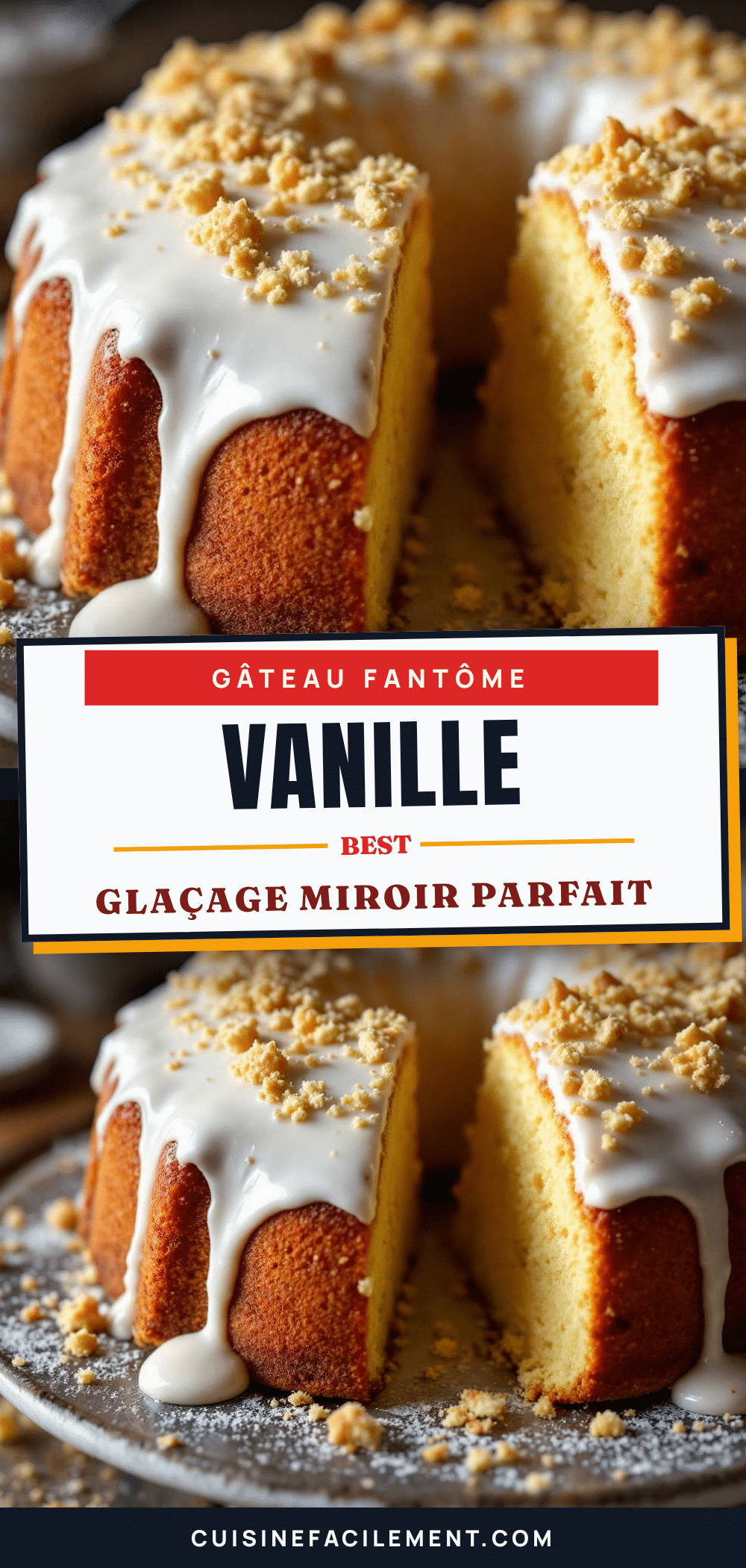 Gâteau Fantôme Vanille recipe