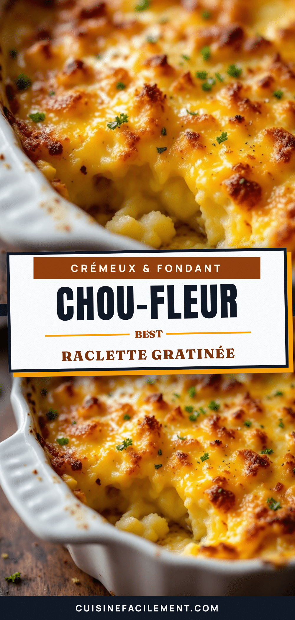 gratin de chou-fleur crémeux recipe
