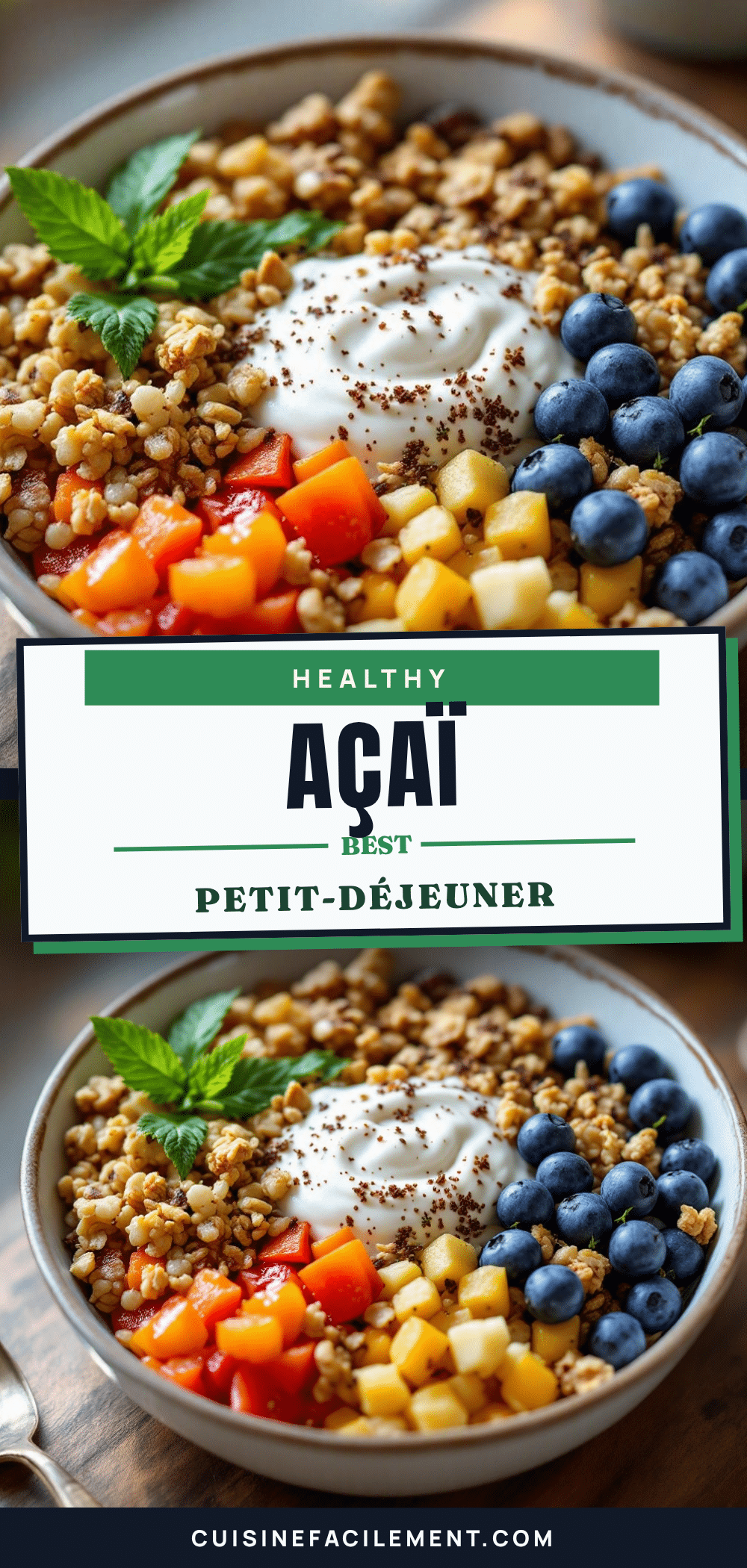 Healthy Açaï Bowl recipe
