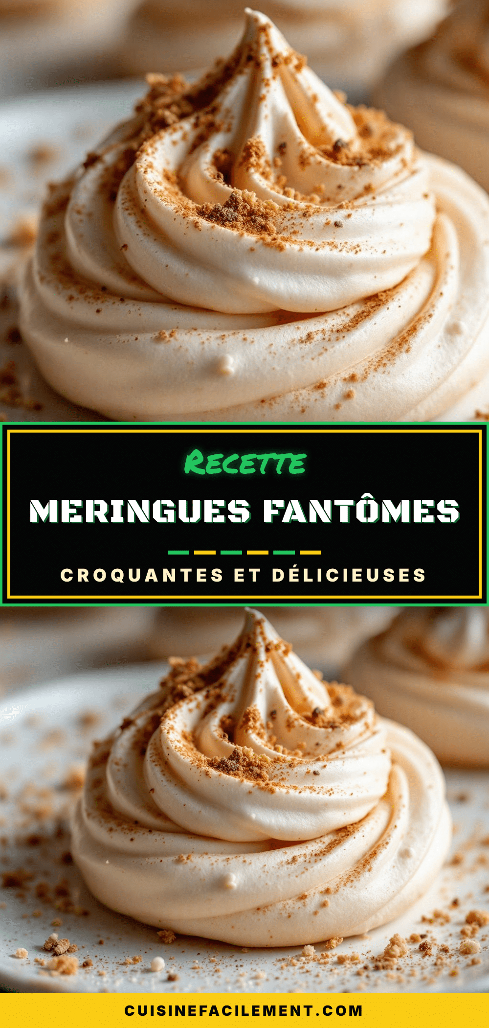 meringues fantômes recipe