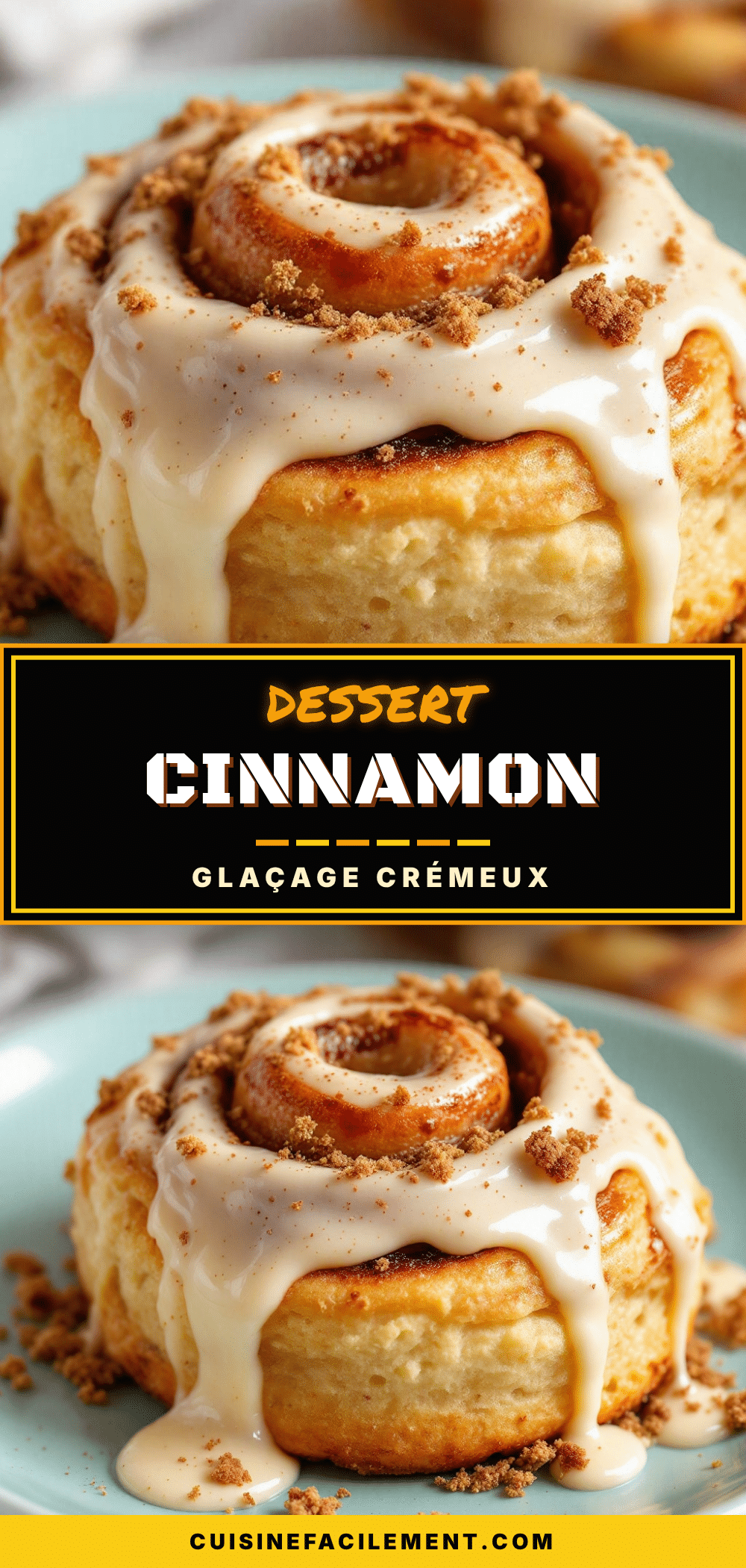 Moelleux Cinnamon Rolls recipe