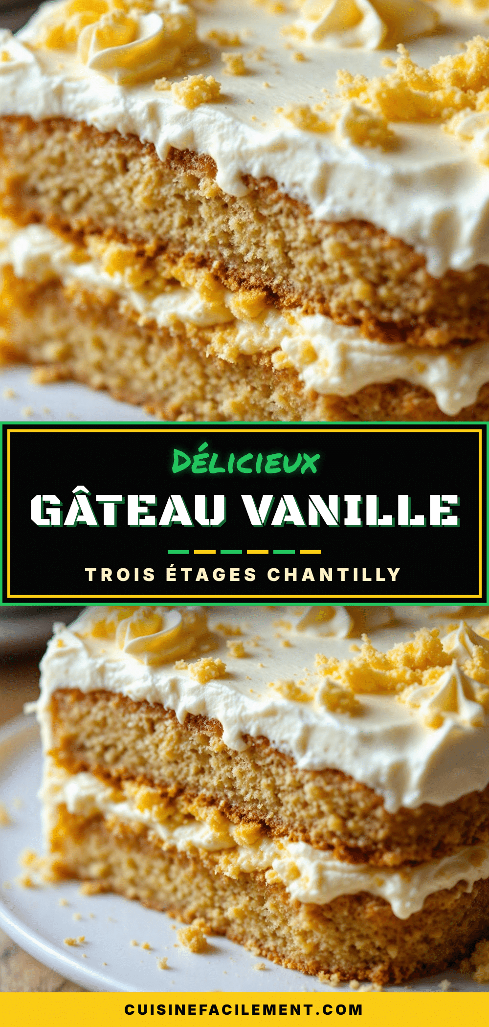Moelleux Gâteau Vanille recipe