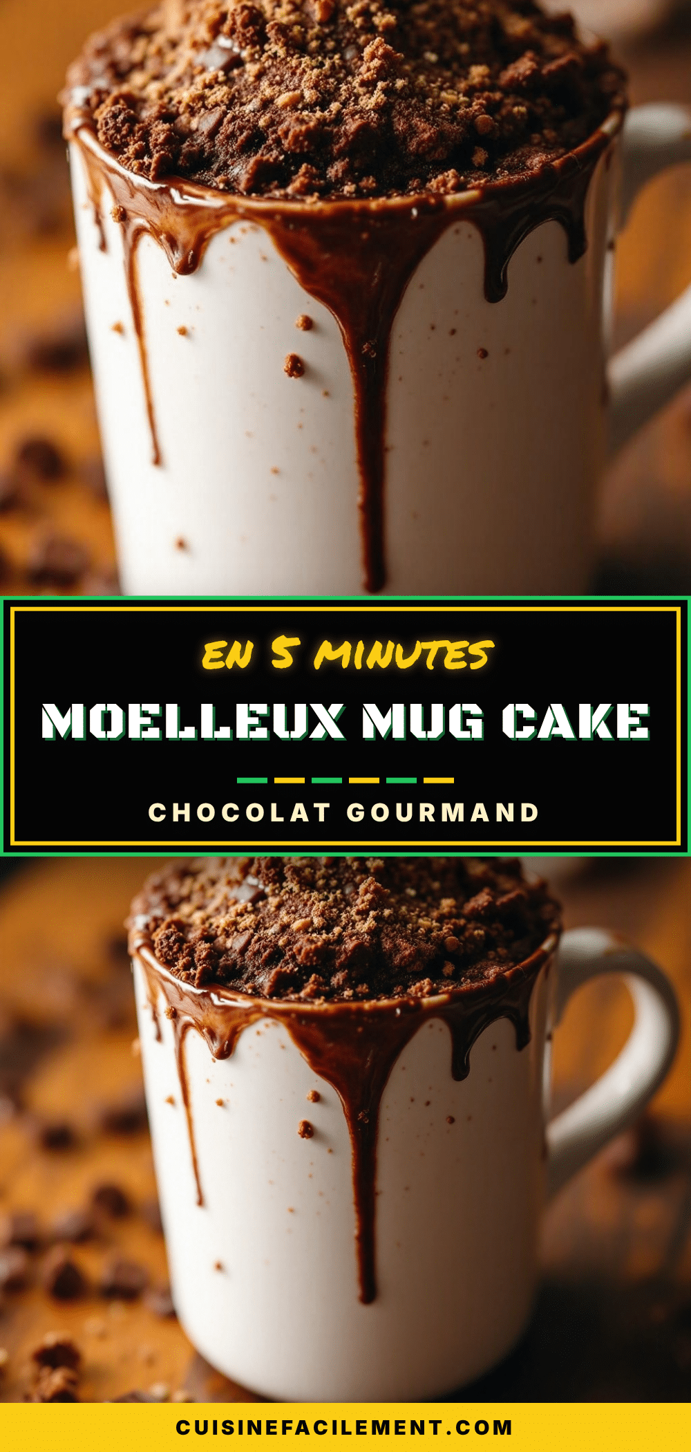 moelleux mug cake chocolat recipe