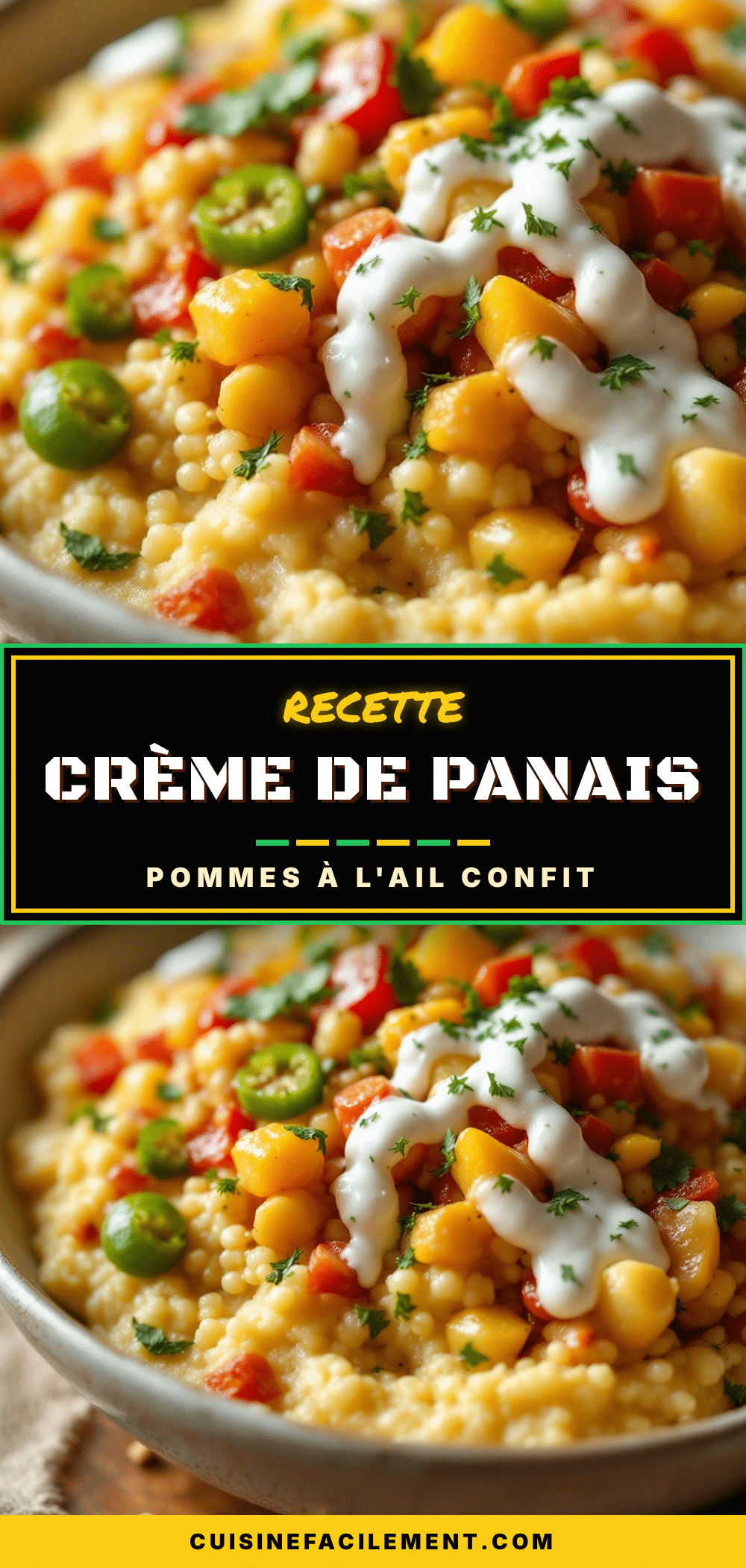 purée de panais et pommes recipe