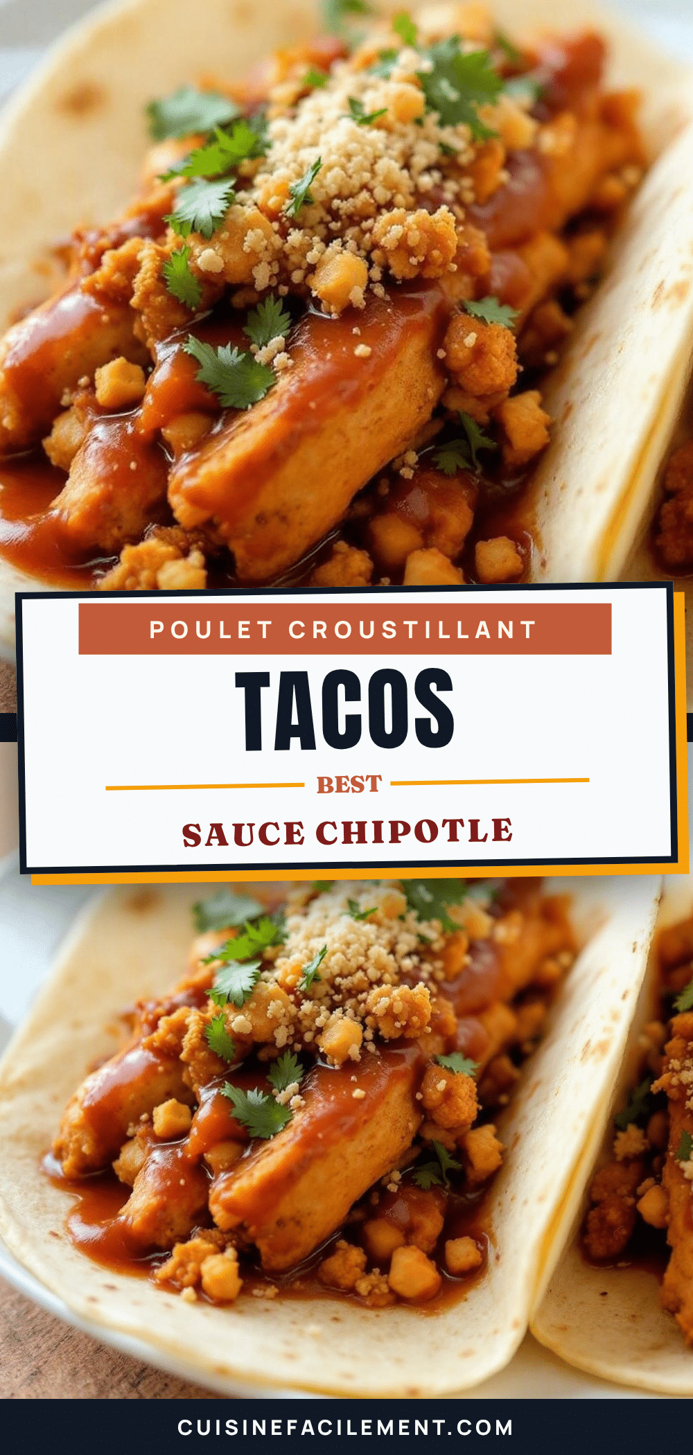 tacos poulet croustillant recipe