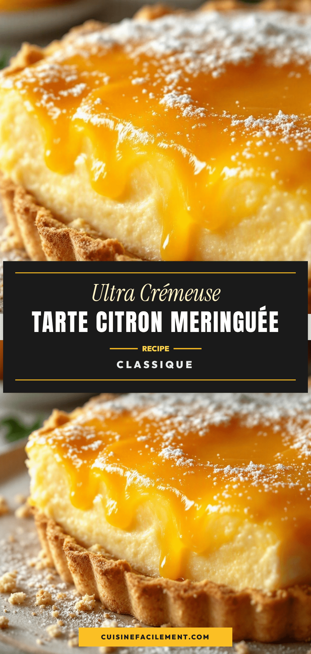 tarte au citron meringuée recipe