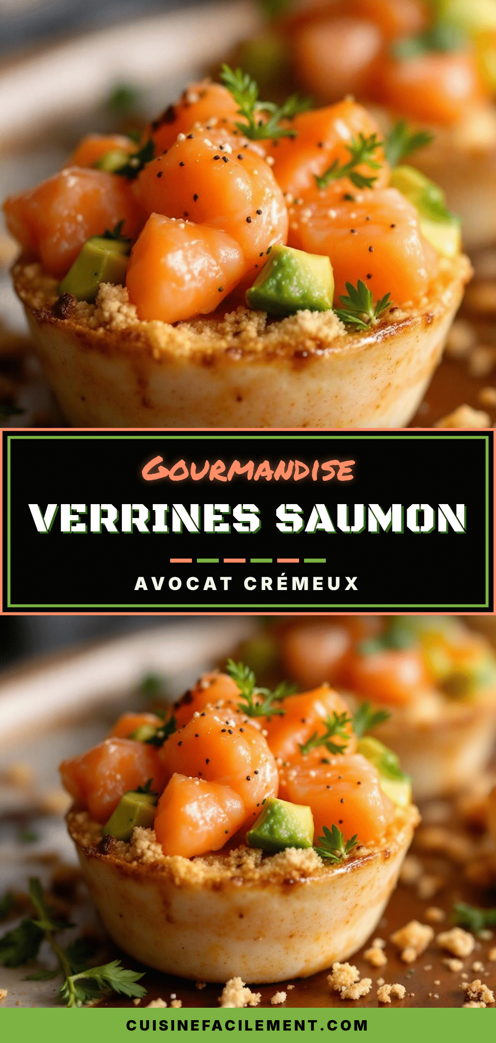 verrines saumon avocat recipe